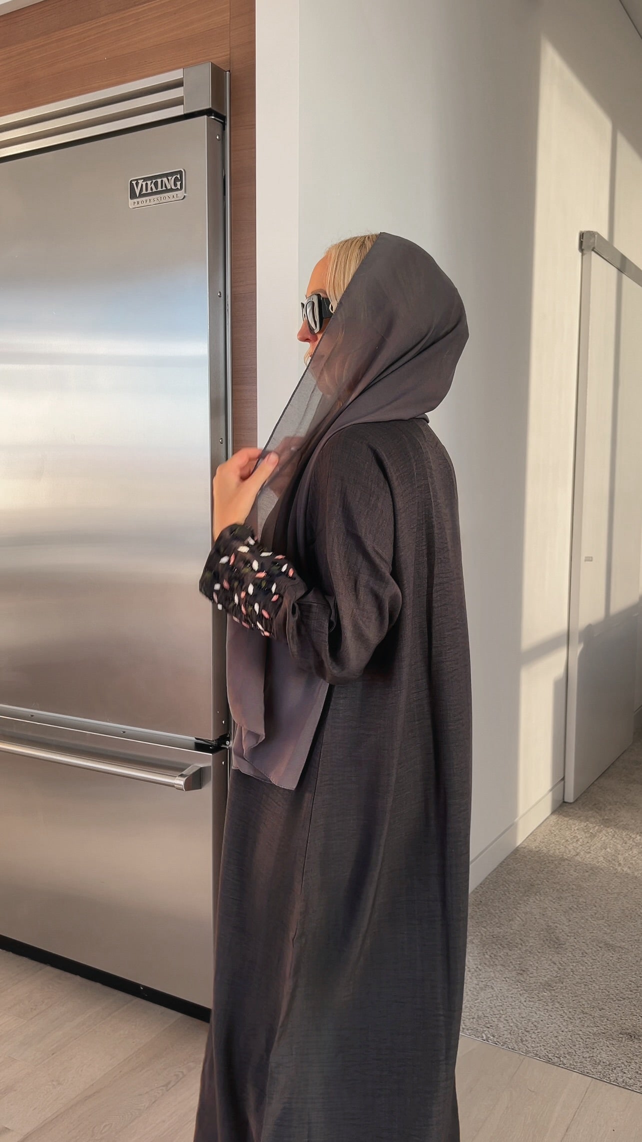 Beaded Ivy Abaya + Hijab