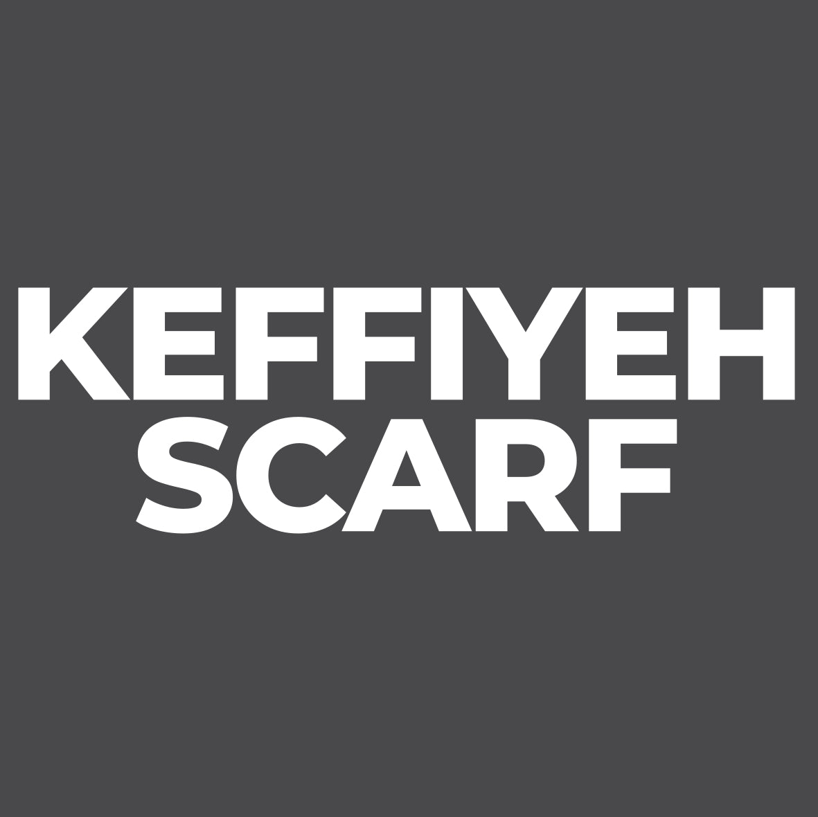 Keffiyeh Scarf